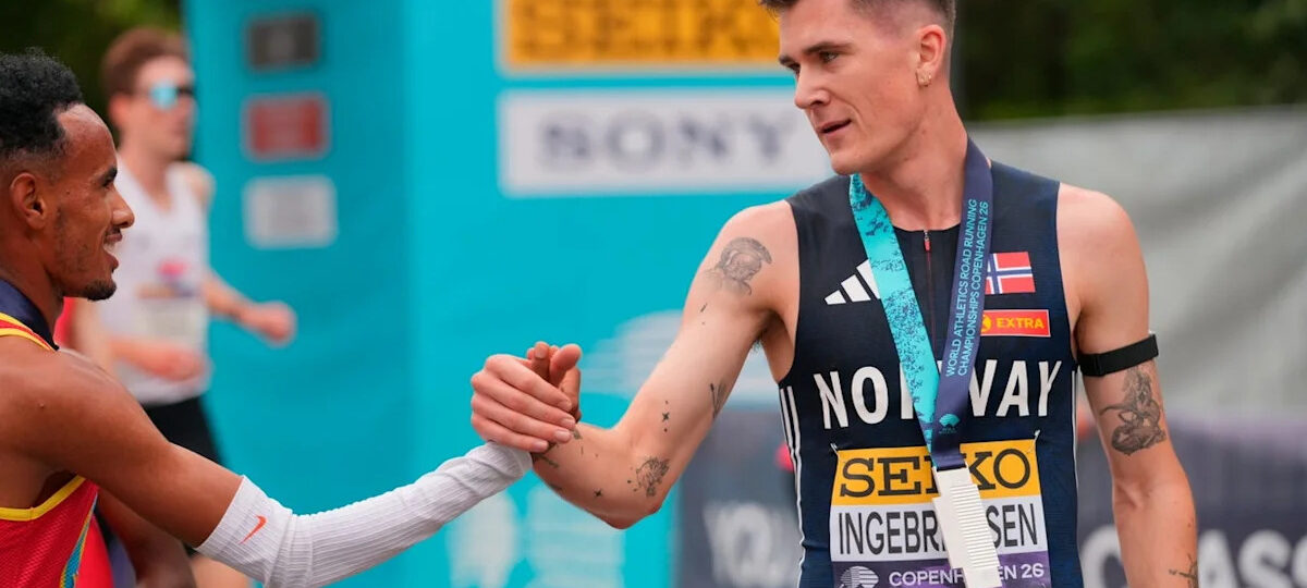 Jakob Ingebrigtsen pipped to gold in thrilling World Road Running Championships