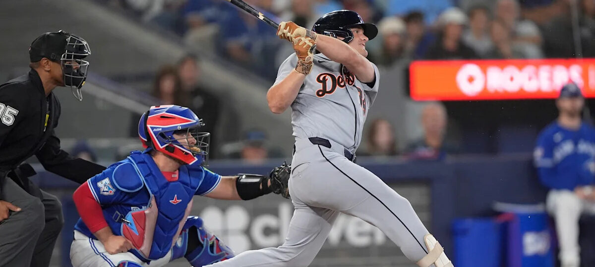 Detroit Tigers bust Blue Jays after being no-hit for 6 innings