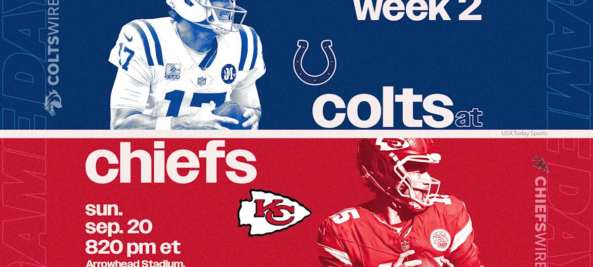 What TV channel is Colts vs. Chiefs on today? Time, schedule