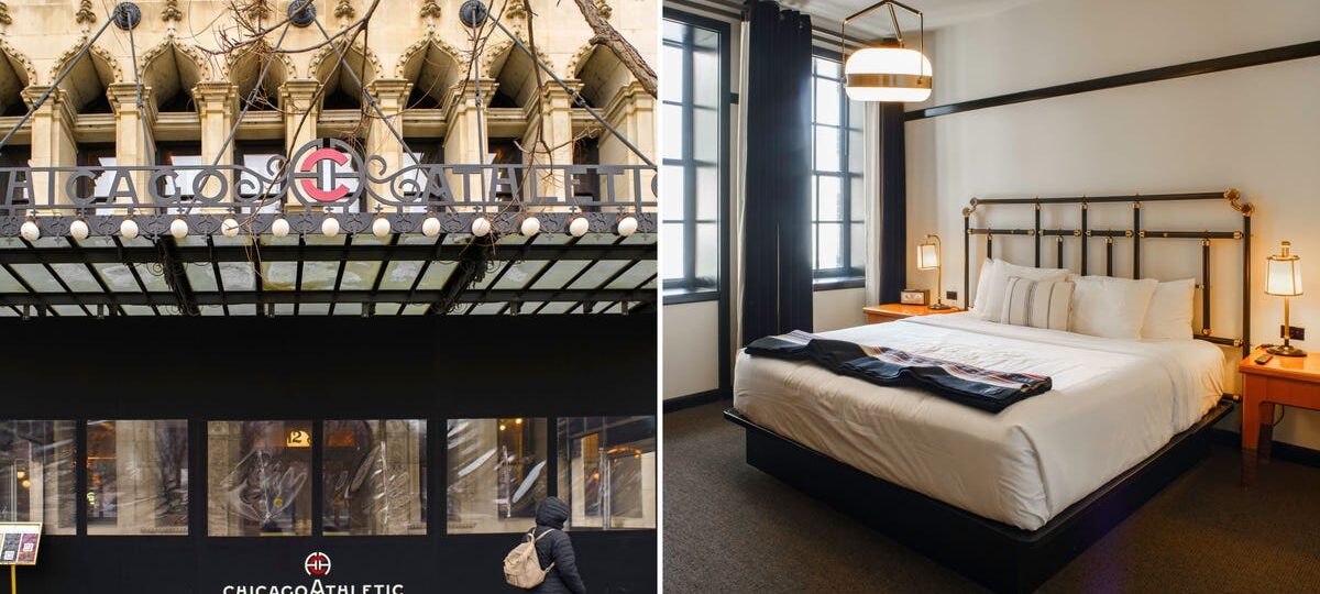 I stayed at a Chicago hotel that was once a Gilded Age men's club. The history drew me in, but playful details won me over.