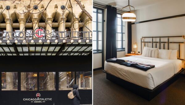 I stayed at a Chicago hotel that was once a Gilded Age men’s club. The history drew me in, but playful details won me over.