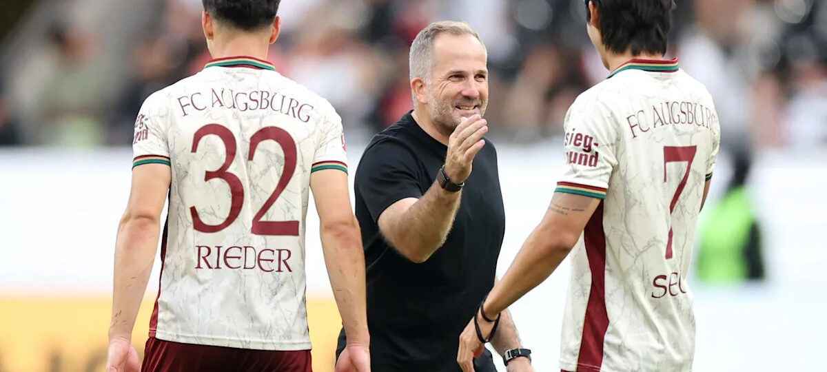 Manuel Baum speaks on Augsburg’s rise to the top of the Bundesliga table