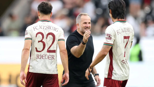 Manuel Baum speaks on Augsburg’s rise to the top of the Bundesliga table