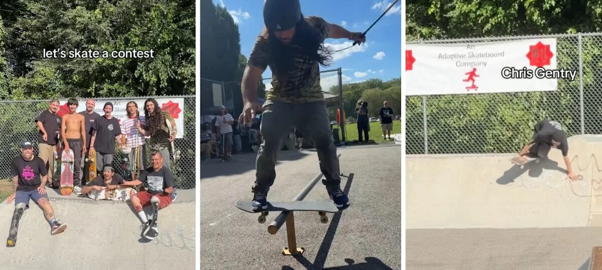 Video Of Talented Skaters With Disabilities Competing In Skateboarding Contest Goes Viral