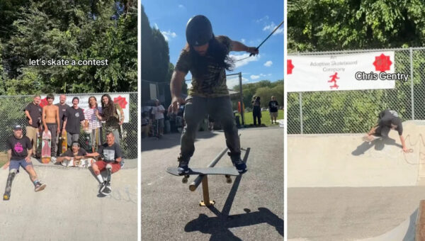 Video Of Talented Skaters With Disabilities Competing In Skateboarding Contest Goes Viral