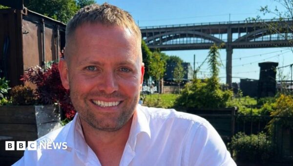 Hundreds mourn police officer killed in wrong-way A66 crash