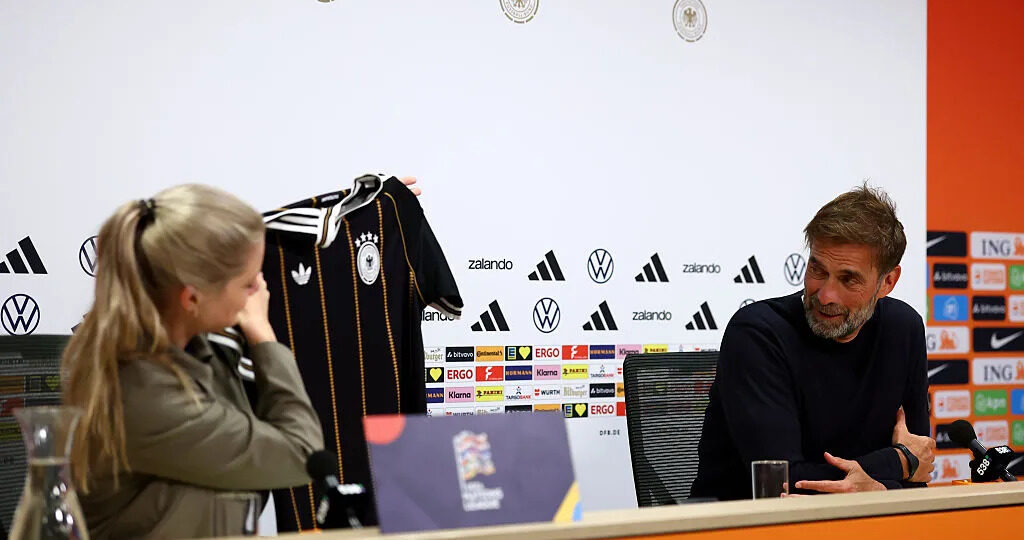 Colour change on Klopp debut! Why Germany's shirt was banned
