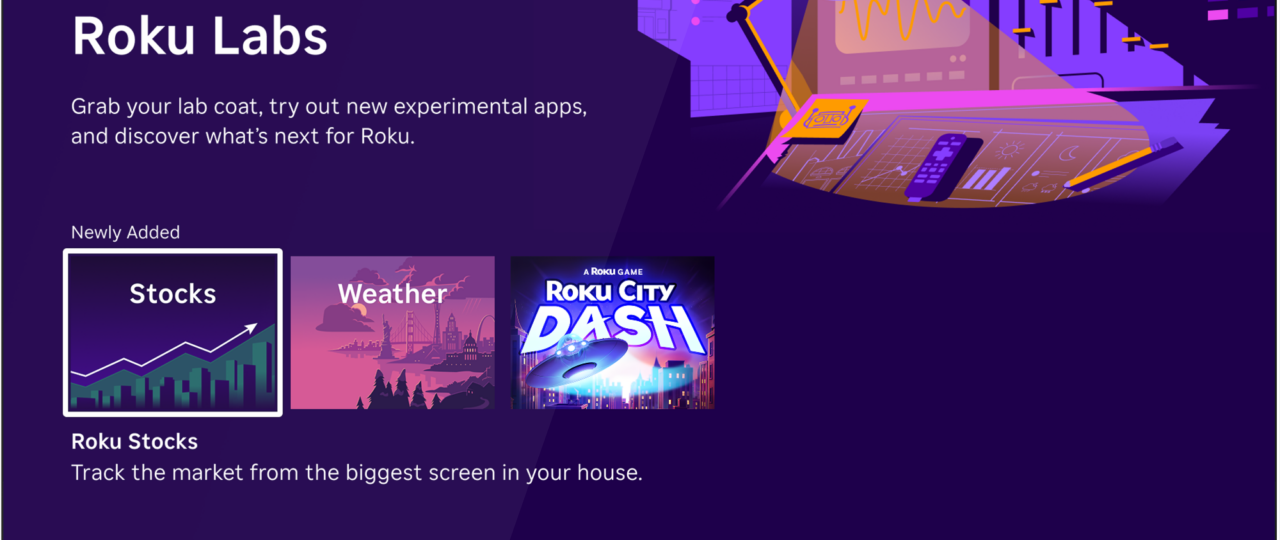 Roku’s new Labs hub brings experimental apps to the big screen