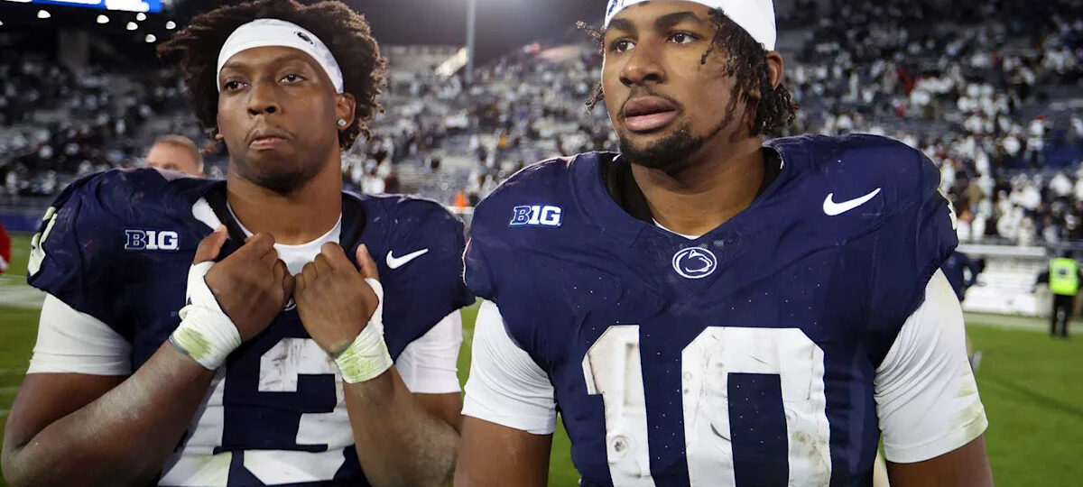 Penn State news: Barkley, Allen link up for moment after Eagles-Commanders