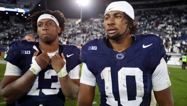 Penn State news: Barkley, Allen link up for moment after Eagles-Commanders