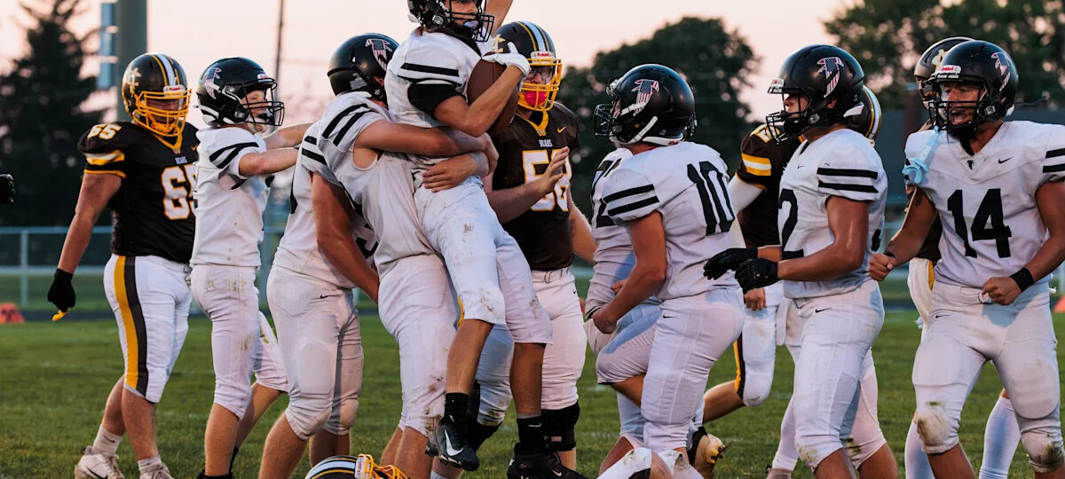 Winchester football stifles Monroe Central for first win of 2026