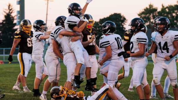 Winchester football stifles Monroe Central for first win of 2026