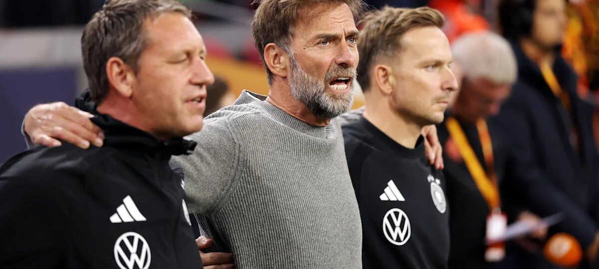 Off to worst start ever for a Germany coach, Jürgen Klopp is undeterred