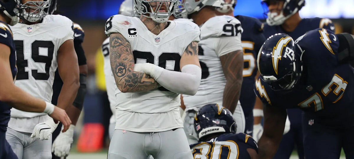 Chargers’ Mike McDaniel has one hilarious request for Maxx Crosby