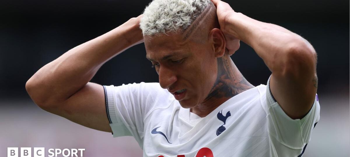 Spurs' Richarlison posts crying emoji after being left out of Liverpool tie
