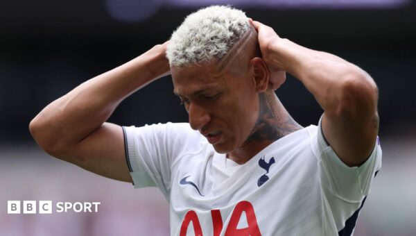 Spurs’ Richarlison posts crying emoji after being left out of Liverpool tie