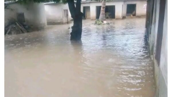 Benue: Heavy rainfall submerges houses, roads in Makurdi