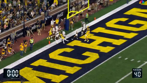 NBC rules analyst Terry McAuley as confused as everyone over why Michigan got extra second in controversial win over WMU