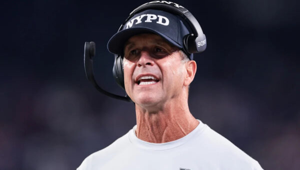 John Harbaugh ‘couldn’t pass up’ chance to tackle Giants’ WR Malik Nabers