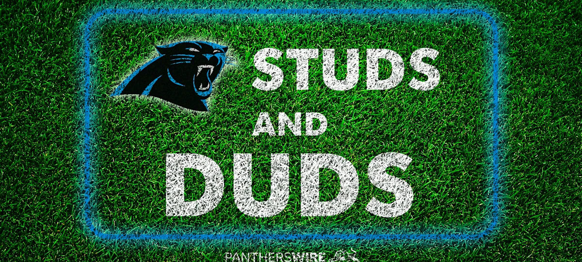 Studs and duds from Panthers' Week 1 loss to Bears