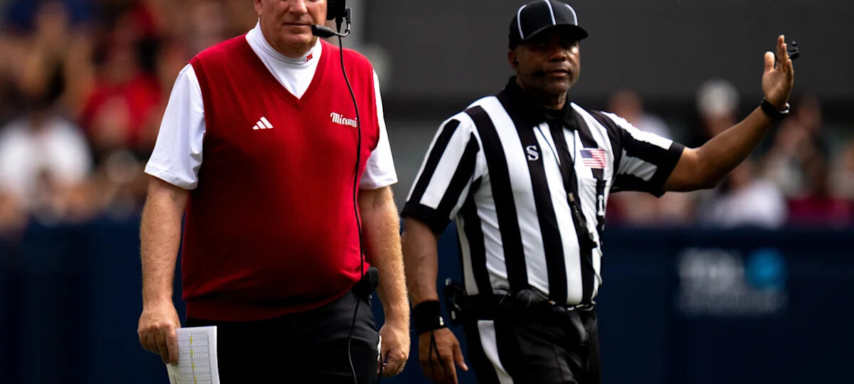 Miami coach Chuck Martin makes case for renewing Victory Bell rivalry
