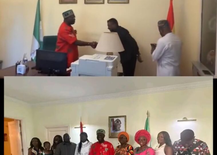 Ikpeazu officially presents Letters of Credence as Nigerian ambassador to Spain [VIDEO]