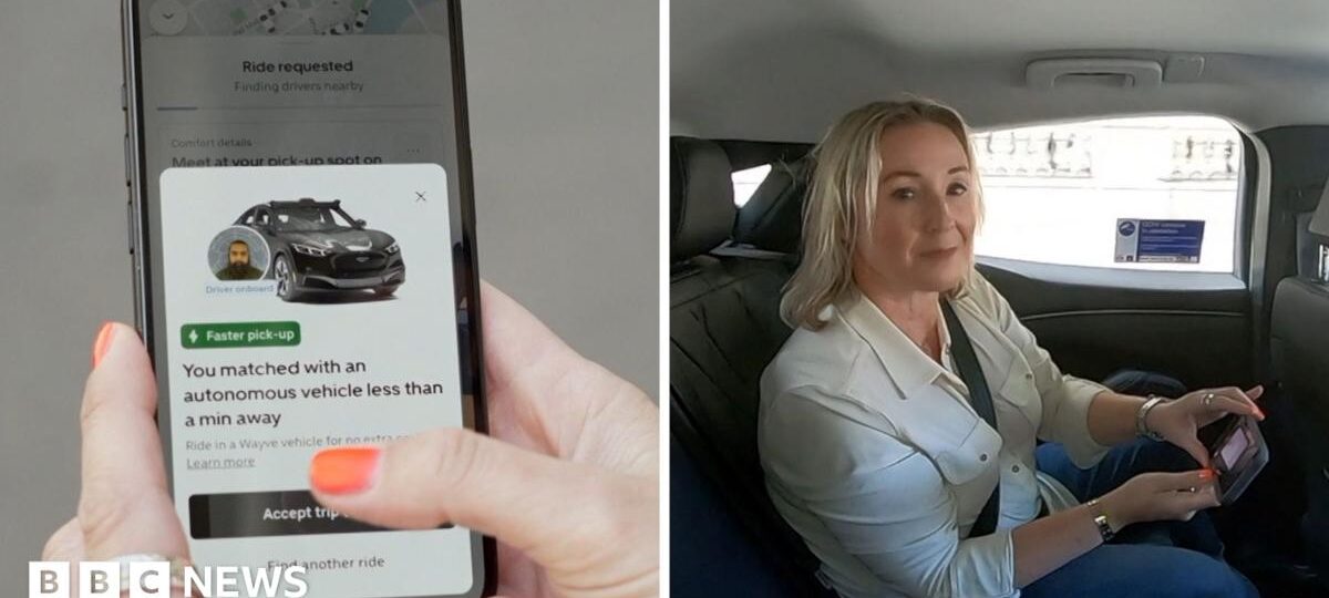 Watch: Uber launches UK's first robotaxis with a driver - here's what it's like to ride in one