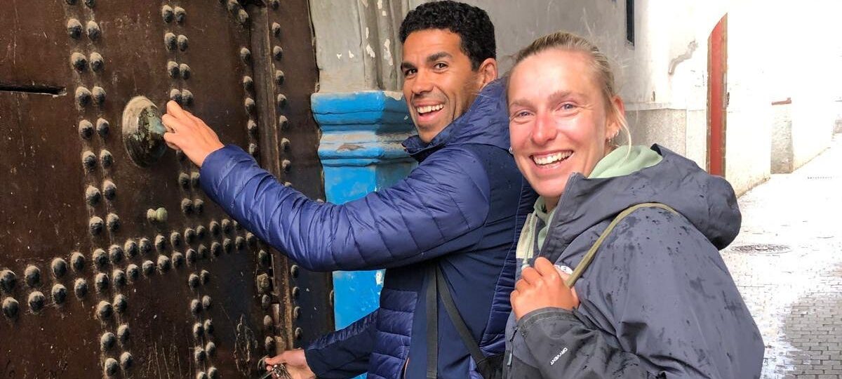 I fell for my surf instructor in Morocco. We got married and turned an abandoned riad into a hotel.
