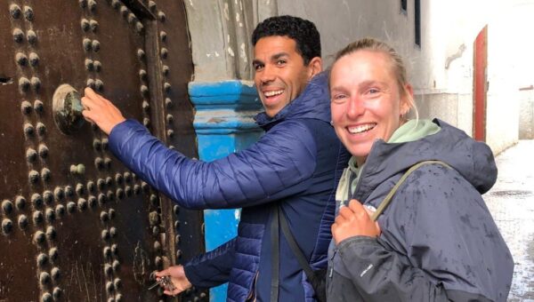 I fell for my surf instructor in Morocco. We got married and turned an abandoned riad into a hotel.