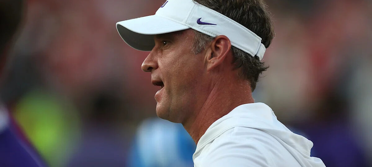 Ole Miss fans boo Lane Kiffin relentlessly. Then the LSU coach responded