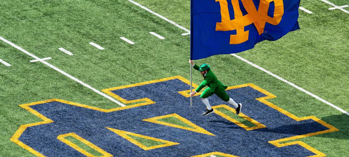 Game time and channel for Notre Dame versus UNC in October on hold