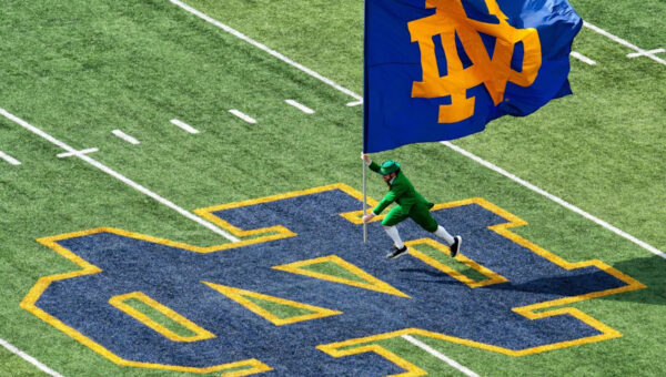 Game time and channel for Notre Dame versus UNC in October on hold