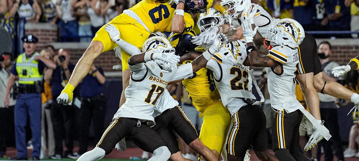 Michigan football Hail Mary winner questioned as time appeared to run out