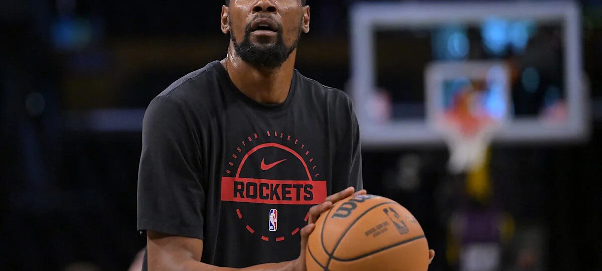Kevin Durant listed as top-five small forward ahead of 2026-27 NBA season