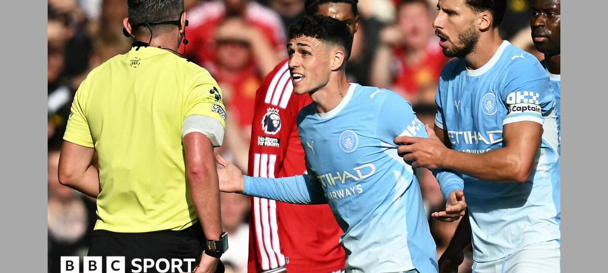 Foden dismissed in derby - but did he deserve it?