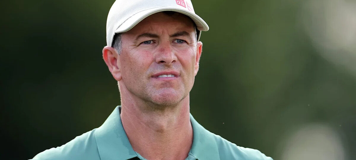 Adam Scott admits to being surprised when watching the leaderboards on day three at the BMW PGA