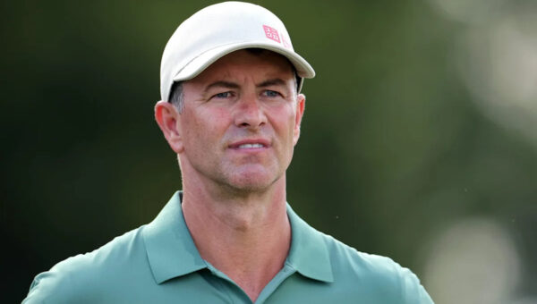 Adam Scott admits to being surprised when watching the leaderboards on day three at the BMW PGA