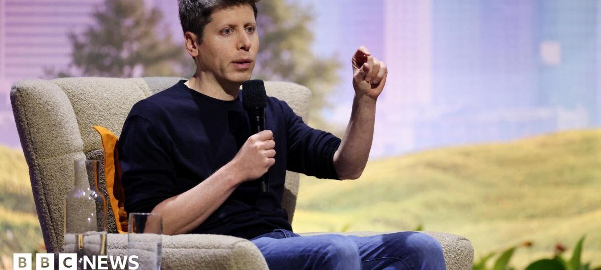 OpenAI boss says world 'right to be afraid' but 'should trust' AI firms