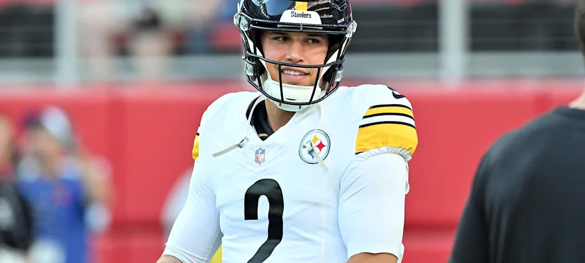 'I was Osama bin Laden': Mason Rudolph on his wild Steelers arc