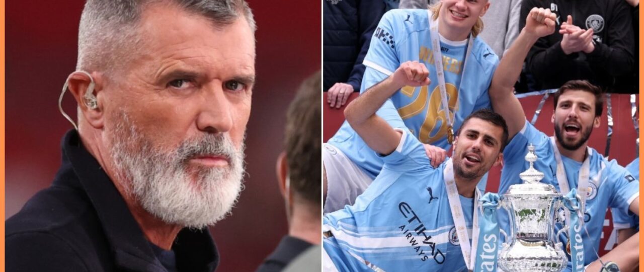 “It’s cheating” – Roy Keane insists Man City players should throw their medals “in the bin”