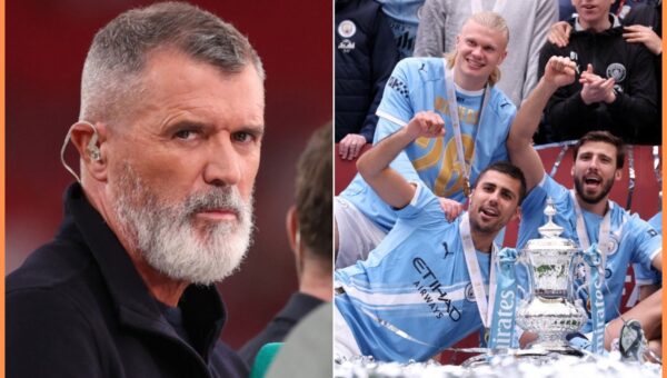 “It’s cheating” – Roy Keane insists Man City players should throw their medals “in the bin”