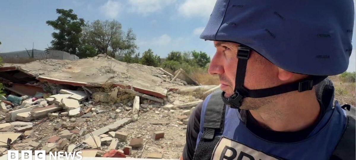 Israel expanding presence in Lebanon, officials say, as BBC visits occupied areas