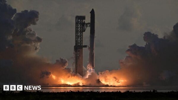 Watch: From launch to fiery splashdown, SpaceX’s Starship completes orbit test