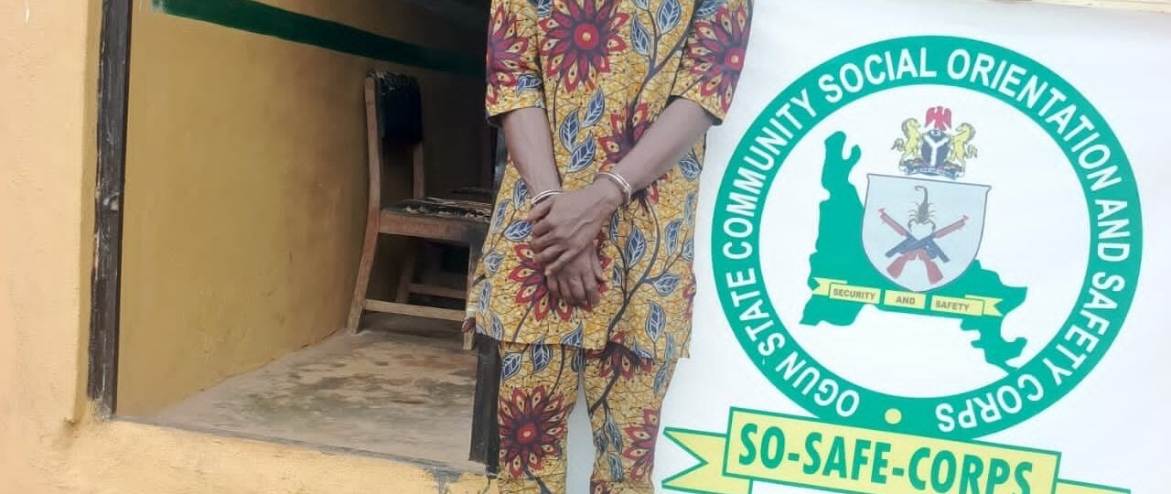 Aluminium fabricator arrested for vandalising railway fencing in Ogun