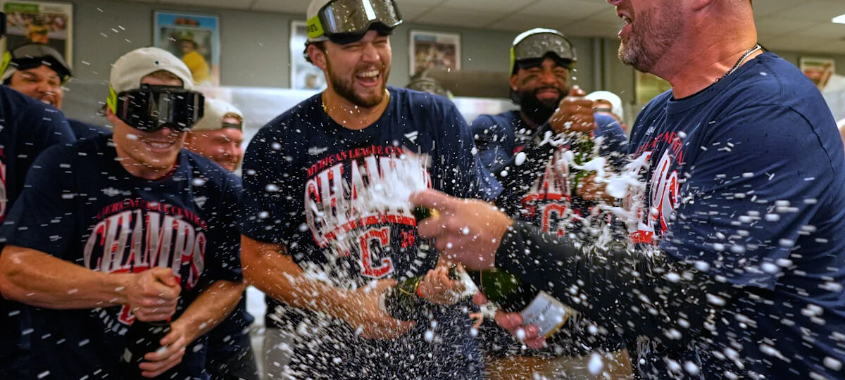 The Guardians were 'on fumes' to close out the AL Central, and now they get a bye to recover