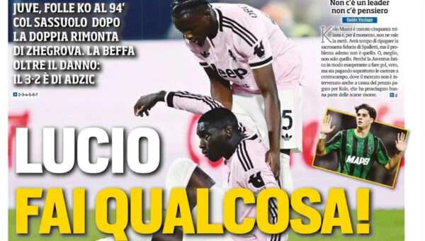 Today’s Papers – Juventus madness, Spalletti do something