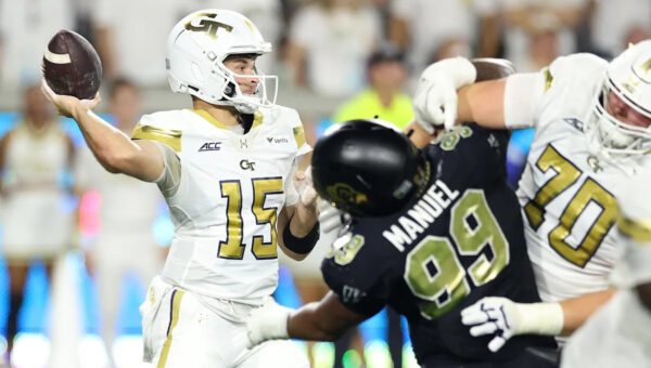 Colorado upsets Tech 14-13 on blocked field goal