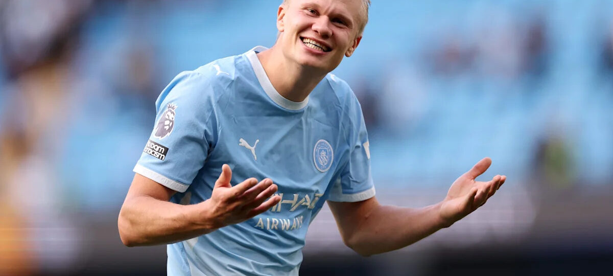 Haaland completes Premier League scoring set with Sunderland goal