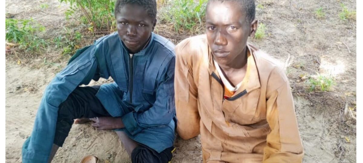 Two teenage terrorists escape camp, surrender to troops in Borno