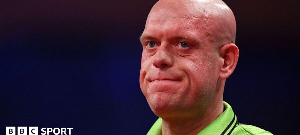 Champion Van Gerwen loses in first round to Gurney